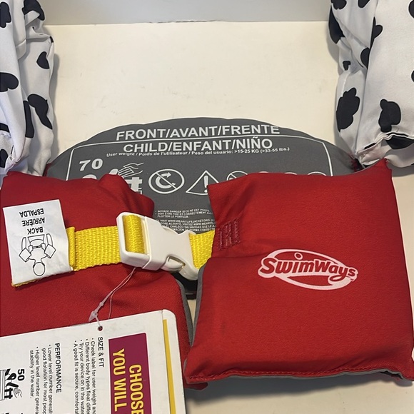 Swimways Paw Patrol Marshall Learn To Swim Vest Children’s 33-55 lbs. Adjustable - Picture 6 of 6